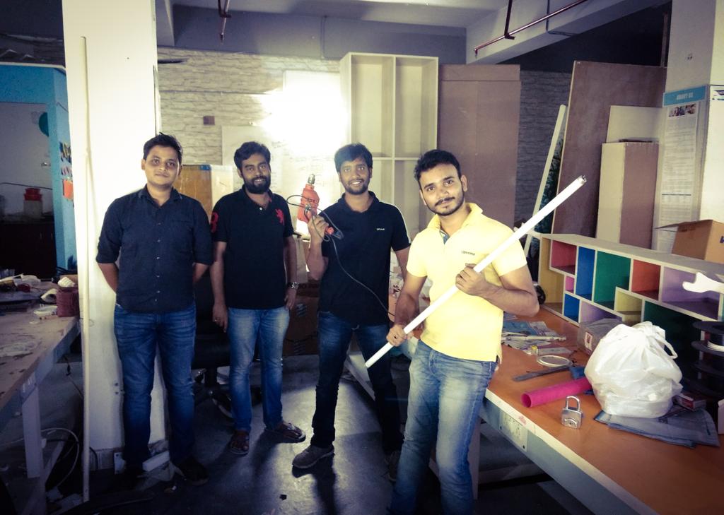 NutsBoltz's tweet photo. Reinventing and breaking to make it bigger, better and awesome.
#makerspace #makerspacedelhi https://t.co/VWUlmuhtns