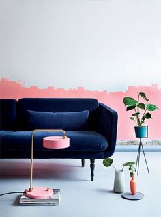 AlmaAlessandra's tweet photo. #interiodecor #halfwall #decoratinginspo #pink&amp;blue https://t.co/HbLZndvEhz