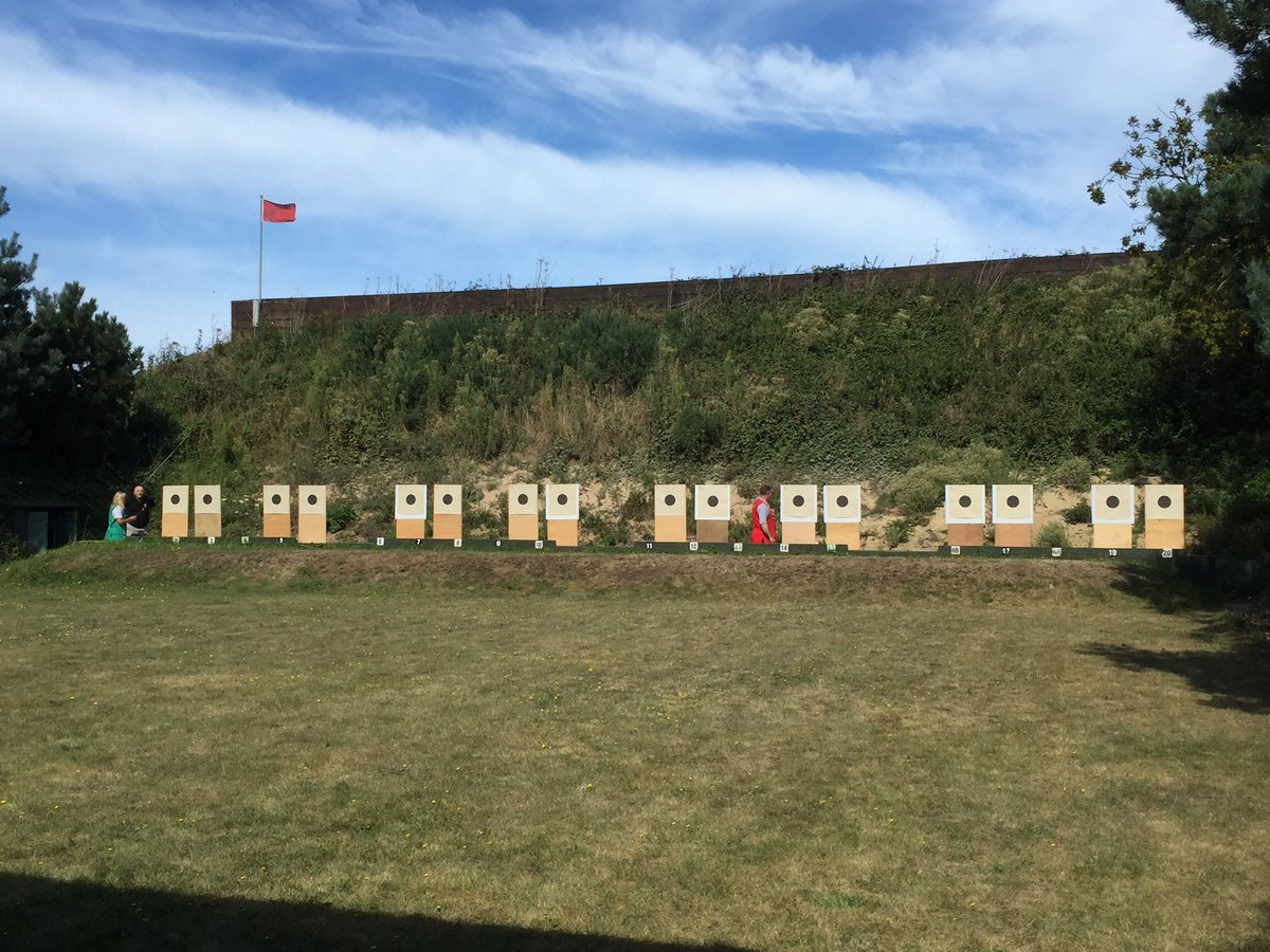 JerseyShooting's tweet photo. Busy day on the ranges for #CSFED Champs. Same again tomorrow but who will be going home with the medals? https://t.co/1ooUqka2np
