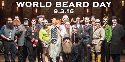 Happy #WorldBeardDay from <a href="/JustForMen/">Just For Men</a> #BeardChampsUSA #Nashville! <a href="/TheRyman/">Ryman Auditorium</a> show 8pm tonight bit.ly/29njYnk