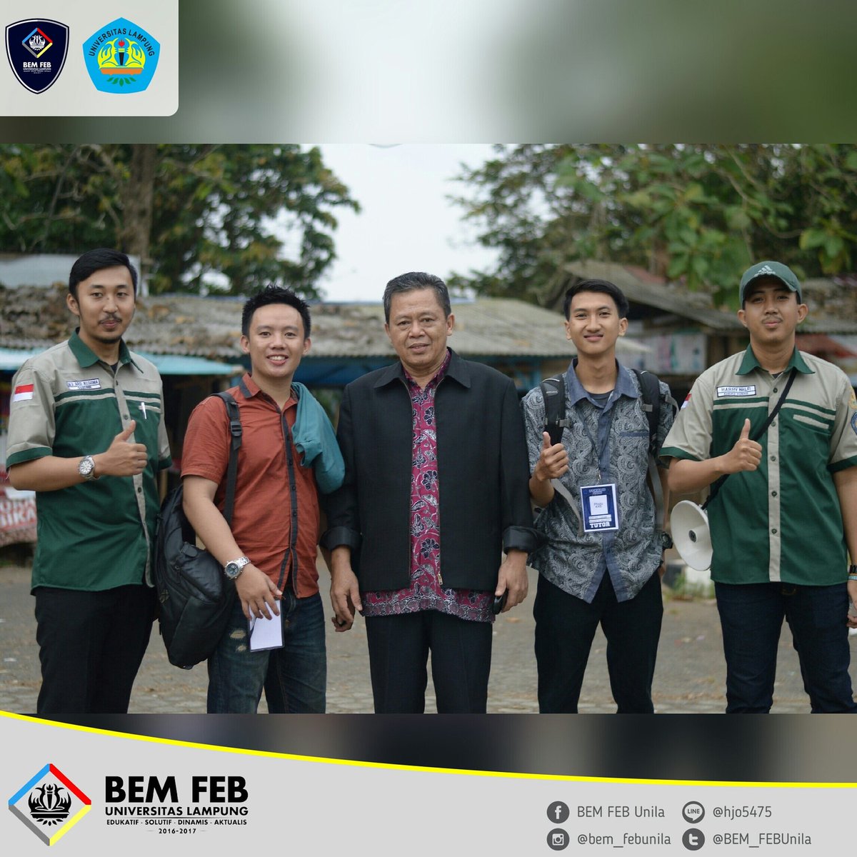 Perwakilan dari beberapa bagian penting dalam kegiatan PPKKMB 2016