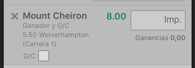 JakasRace's tweet photo. 🏁 Carrera 1 
🏆 5.50 Wolverhampton
🏇 Mount Cheiron 
🔰 Stake 2/5 @8 

♥️♥️ Si entras ♥️♥️ https://t.co/LNp67hsDso