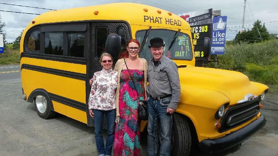 firedc1's tweet photo. Had a chance to have a chat with #PhatHead travels thru da Goulds, Ross & Jeanette from BC. Wicket wheels @590VOCM https://t.co/SPW0EXilIt