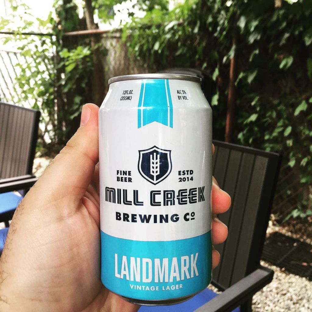 DrinkCraftBeer's tweet photo. First #craftbeer of the day @millcreekbrewco vintage lager is hitting the spot #labordaywe… https://t.co/TPBRTNMo0w https://t.co/EVAcS4lxla