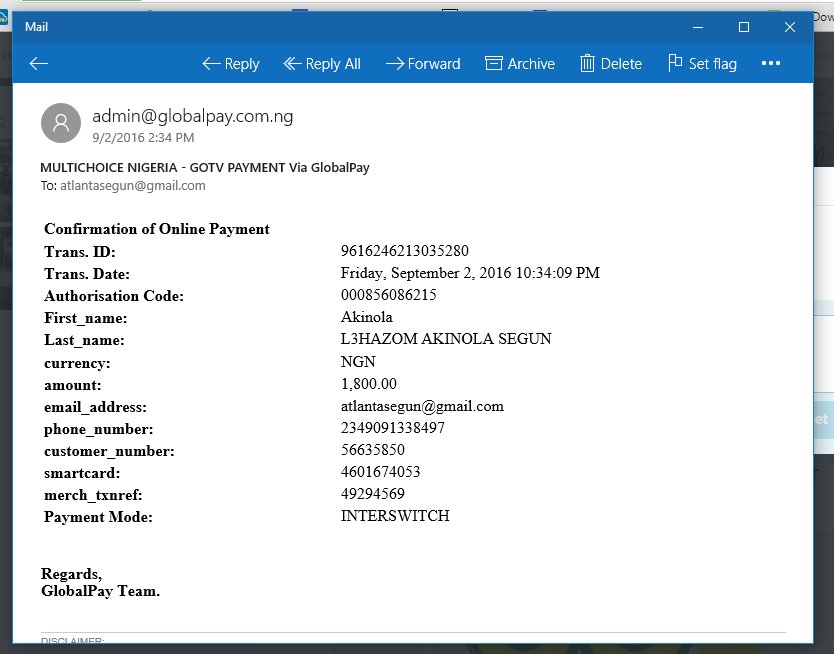 akinadeyanju's tweet photo. @GOtvNg HOW DO I WATCH IT WHEN YOUVE REFUSED TO RECONNECT ME AFTER PAYING SINCE YESTERDAY https://t.co/rfwfG6ZNbO