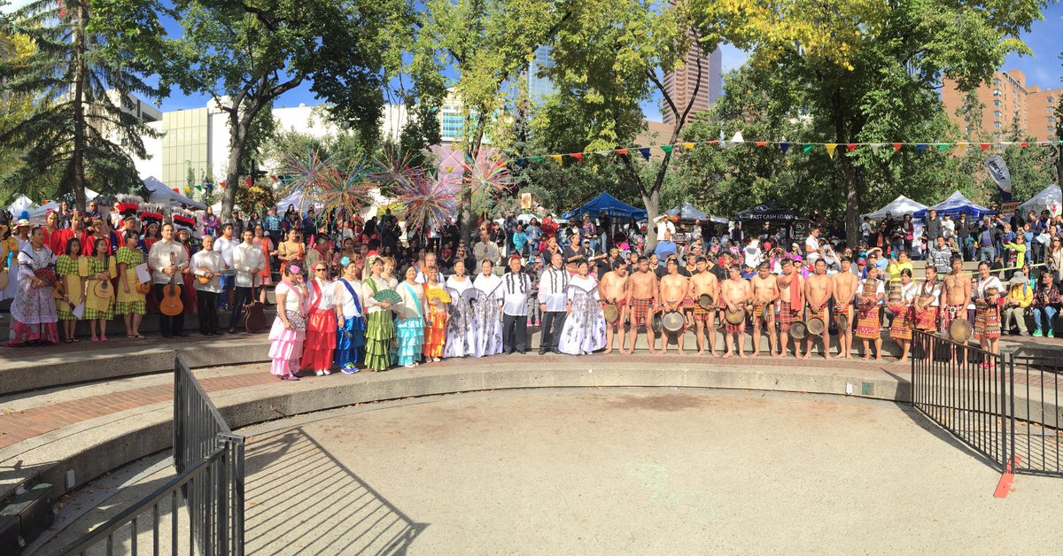 Good morning! Ready for a day full of Filipino cultural entertainment? #fiestafilipino