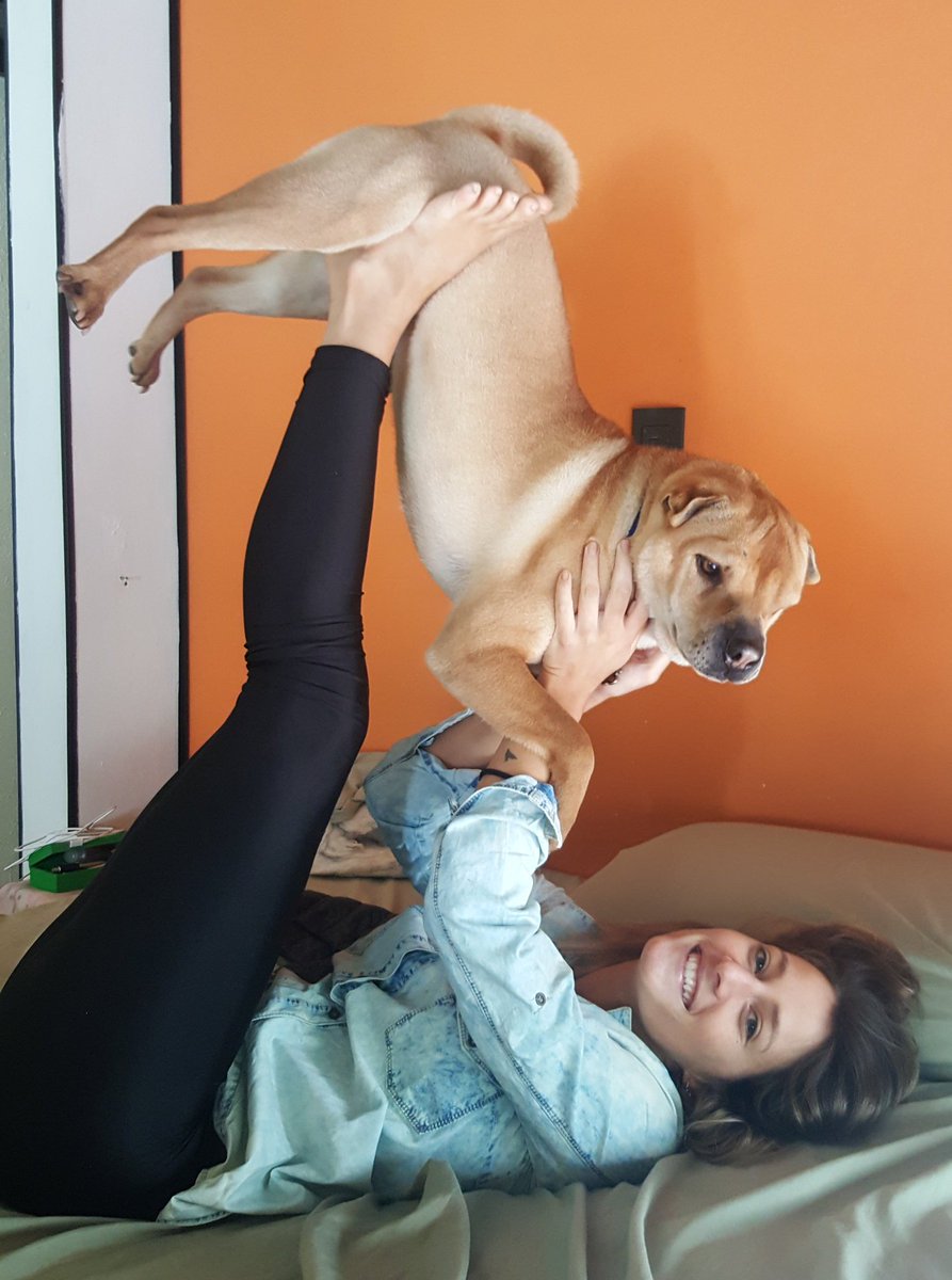 PituBlazquez's tweet photo. Ella dice que no lo quiere!! @MicaViciconte MI perro es hermosoooooo! https://t.co/JiwxgMMdNZ