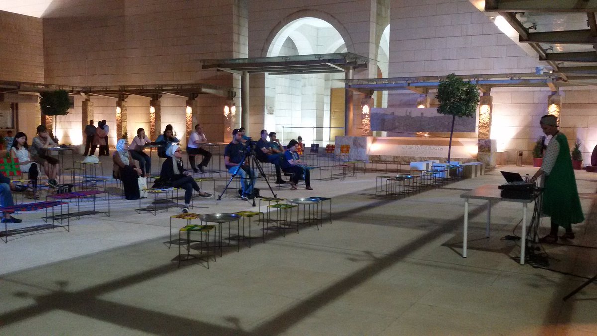 thejordanmuseum's tweet image. Now
Memory Matrix
a lecture by Dr. Azra Aksamija #Jordanmuseum #makerspace #Ammandesignweek 
الآن في #متحف_الأردن