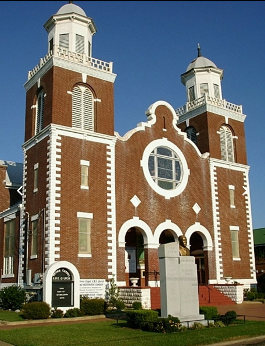 jli1201's tweet photo. Brown Chapel Church, a historical landmark where the Selma to Montgomery marches began. #USASelma https://t.co/aemM6CLtLs