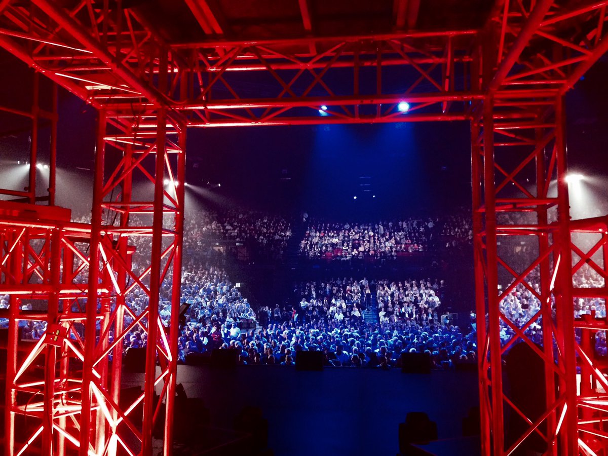 FULL HOUSE at @GrandWestSA ready for the second show at #GospelSkouspel