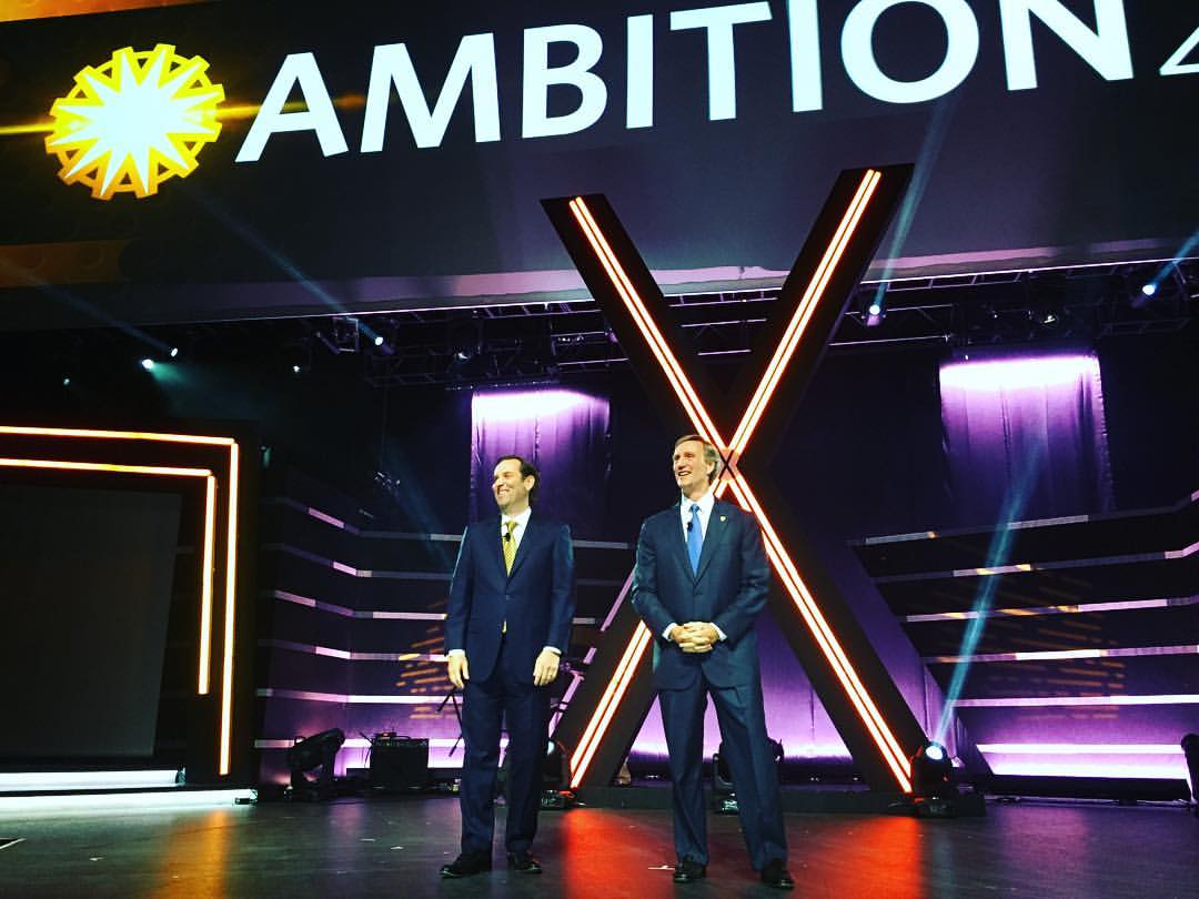 snowAmbit's tweet photo. @AmbitEnergy Co-Founders Jere Thompson, Jr. and Chris Chambless reflect on 10 years - growth &amp; success. #AMBITION16 https://t.co/nIhMTk6VAW