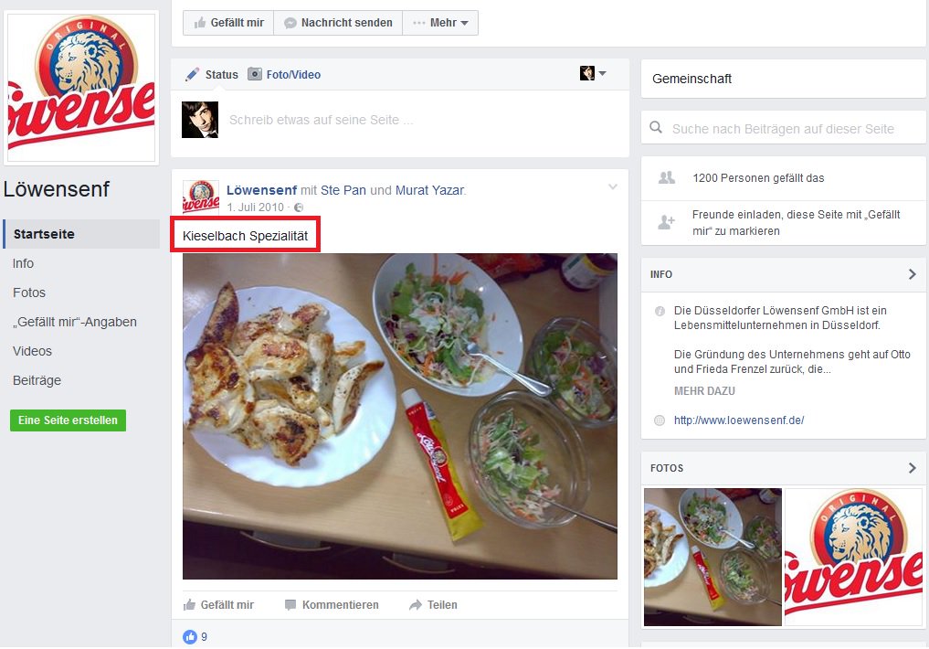 Ist das jetzt Diebstahl oder soll ich mich geehrt fühlen, <a href="/A_Christofori/">Astrid Christofori</a> ? #socialmedia #Löwensenf #smmlvq816