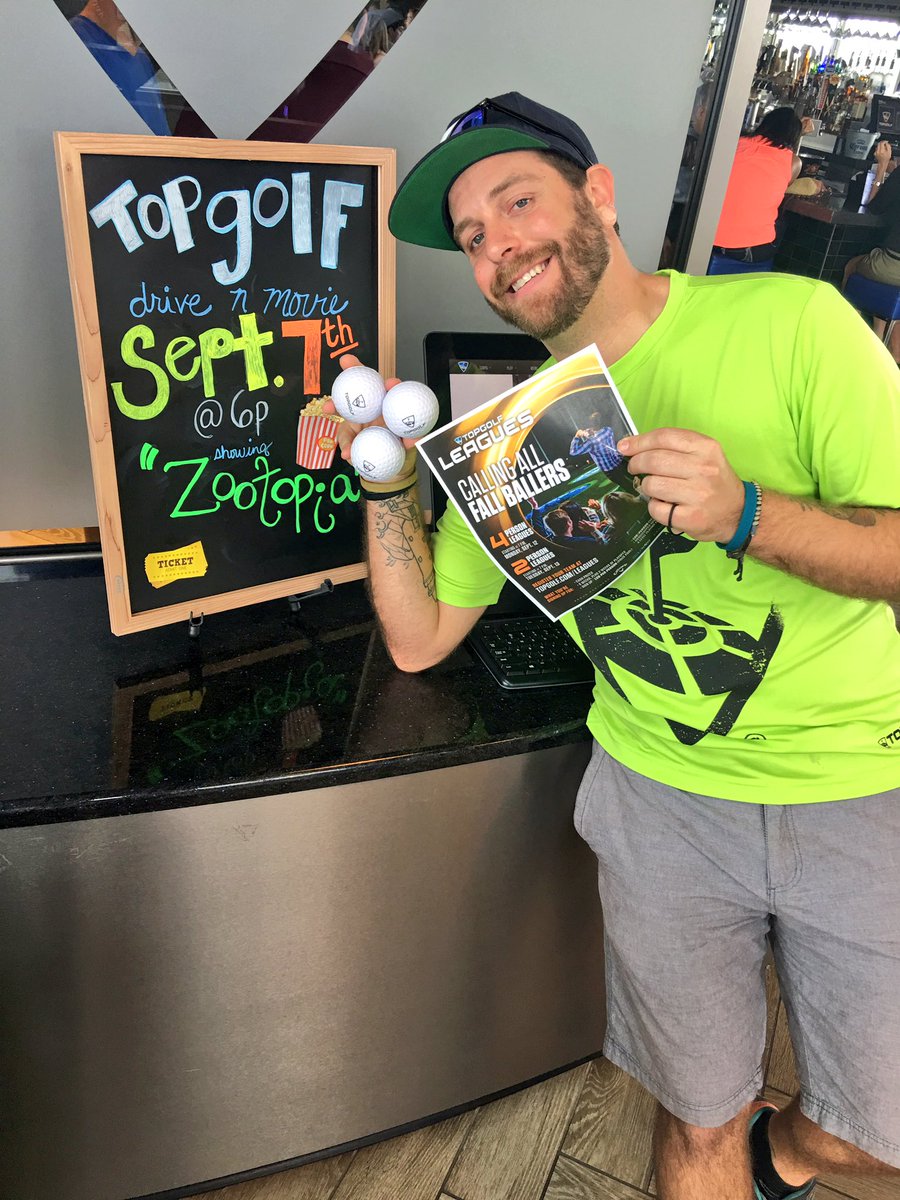 TopgolfTampa's tweet photo. We know how to #Saturyay here at Topgolf Tampa! Stop by &amp; see us in the lobby for some #TGKnowledge &amp; #TGSwag ⛳️🏌 https://t.co/qUpU3YaAp9