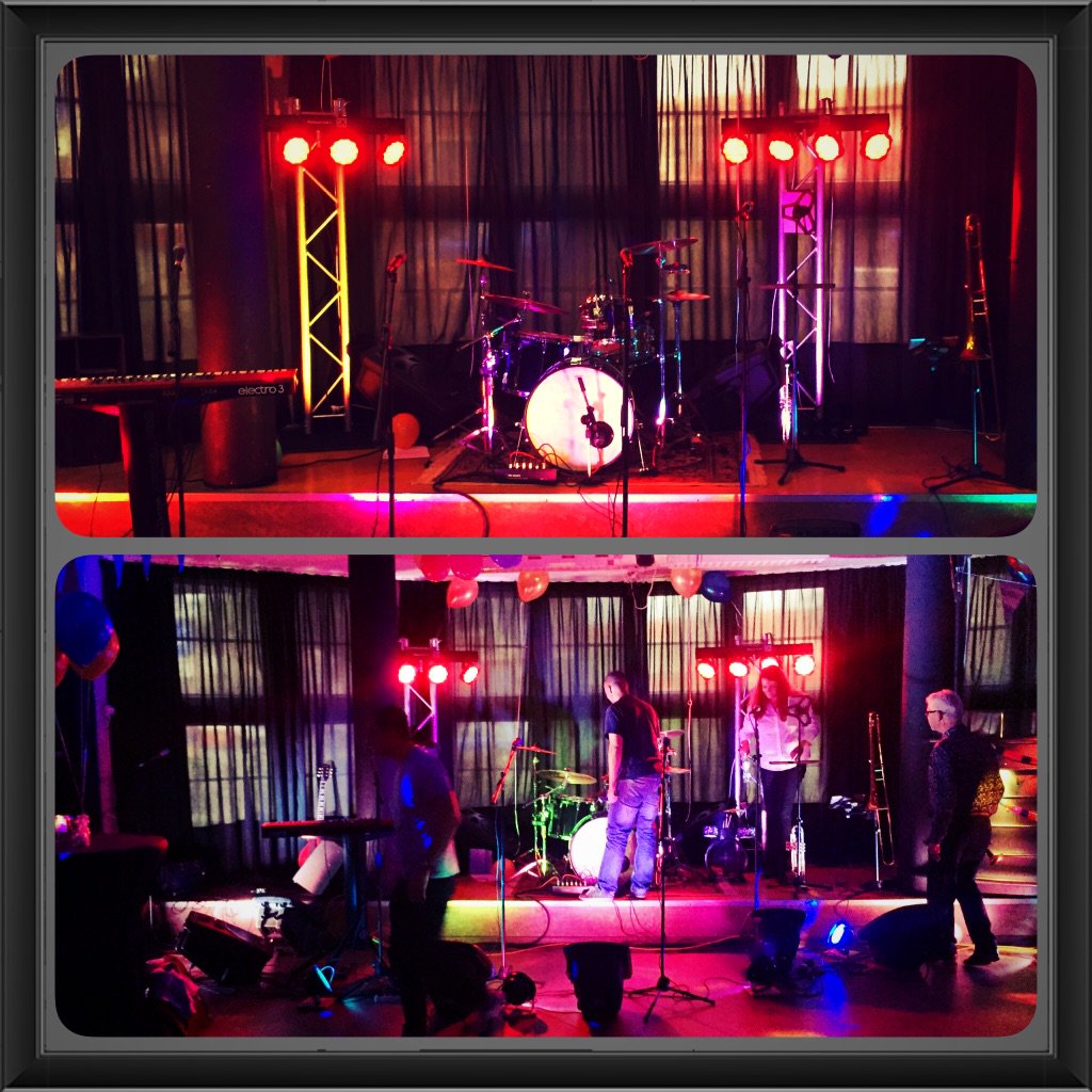 PVDlichtshows's tweet photo. Vanavond draait een kleine set bij @SoulQuakeBand . #lichttechniek #lichttechniek #feest #party #evenement #band https://t.co/DyFwxuQzLv