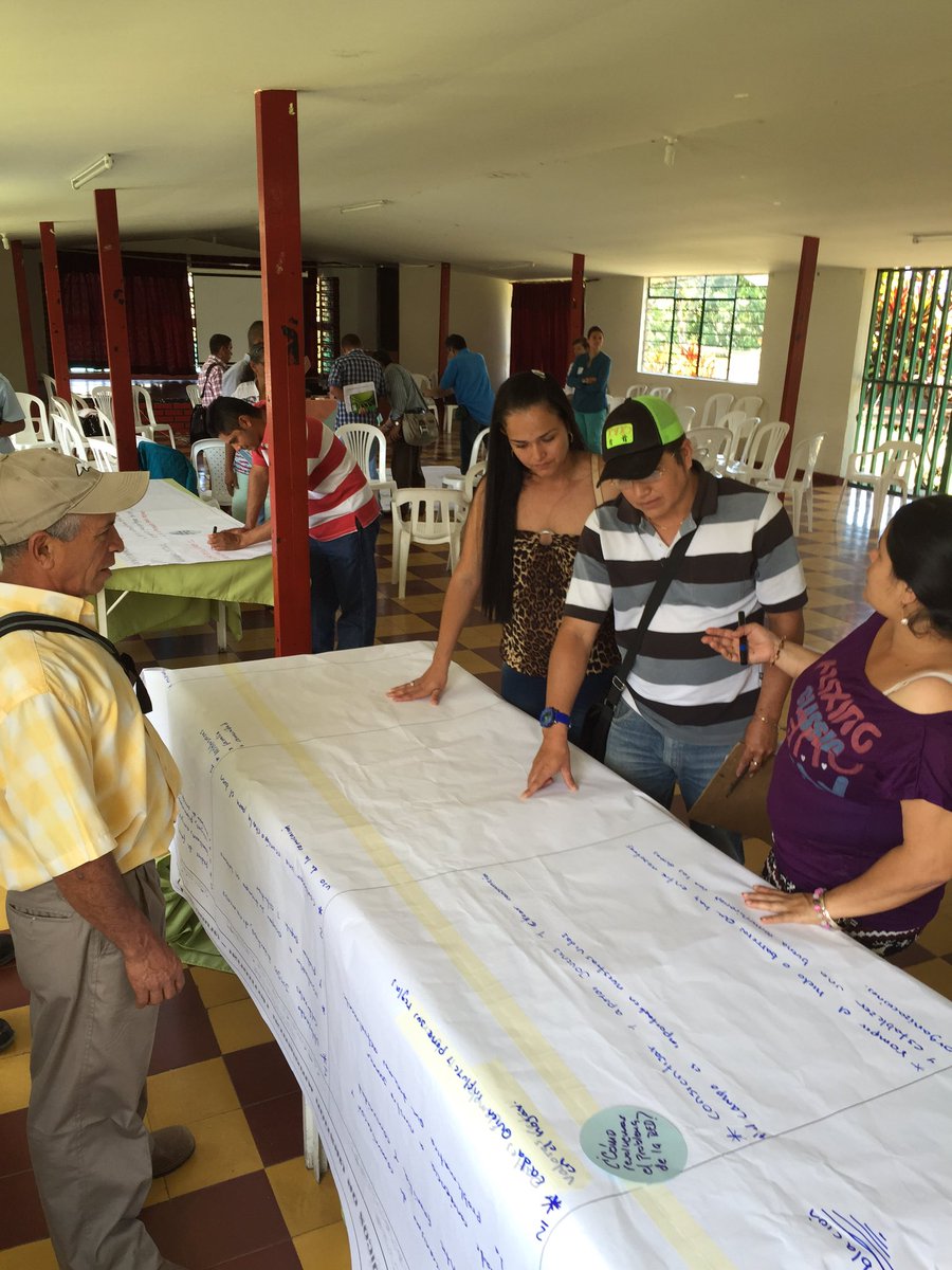 Comunidades Trujillo VdelCauca construyen alternativas territoriales @FearJaveriana @InvestigarPUJ centro pastoral