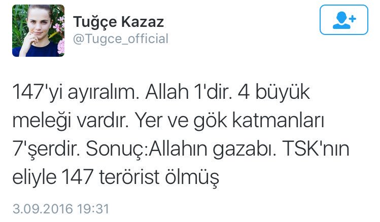 haciosman2017's tweet photo. Tuğçe'yi YUNANİSTAN'a 
İade edemiyor muyuz? https://t.co/i7VQJD1Dpz
