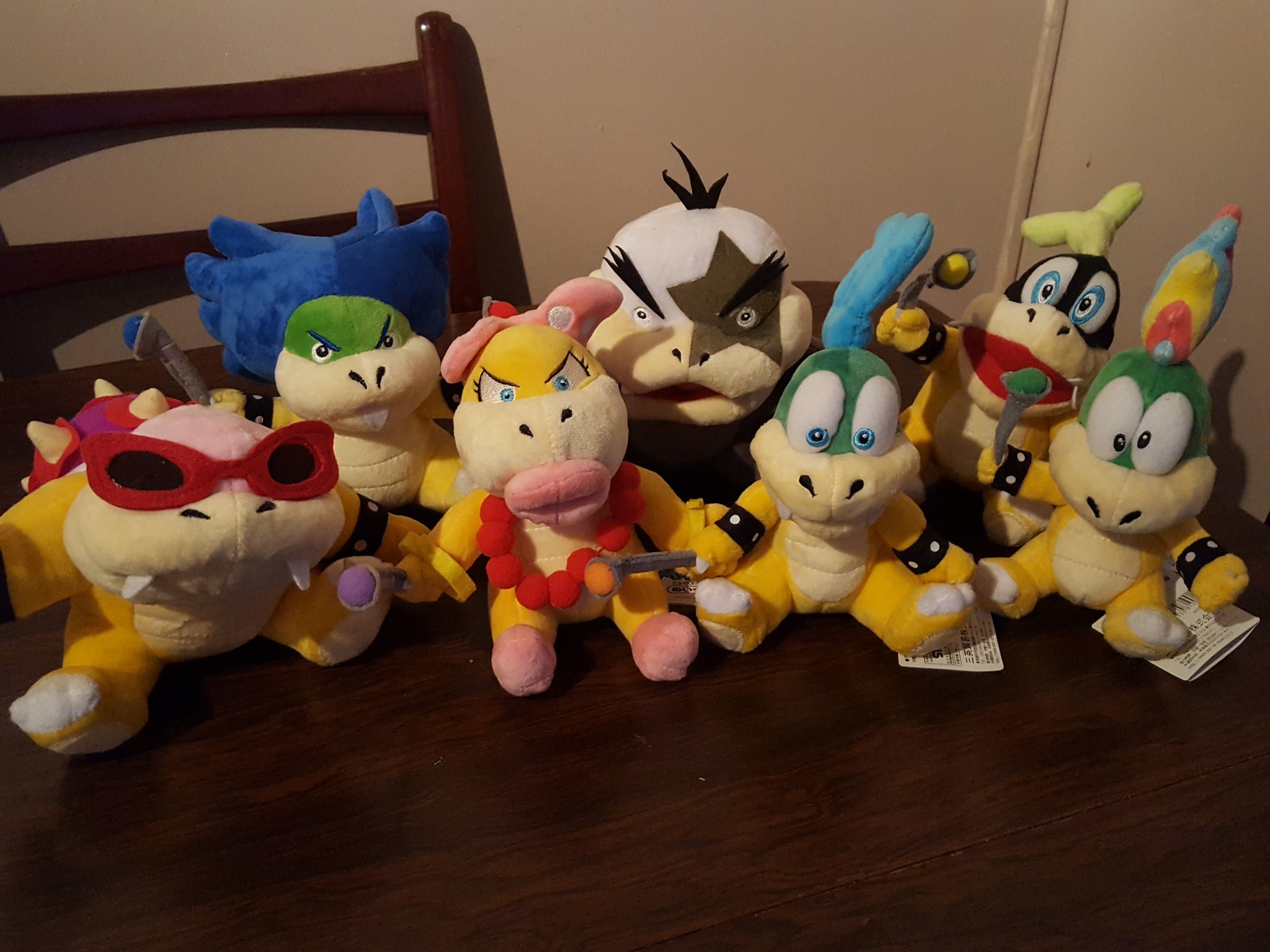 the koopalings plushies
