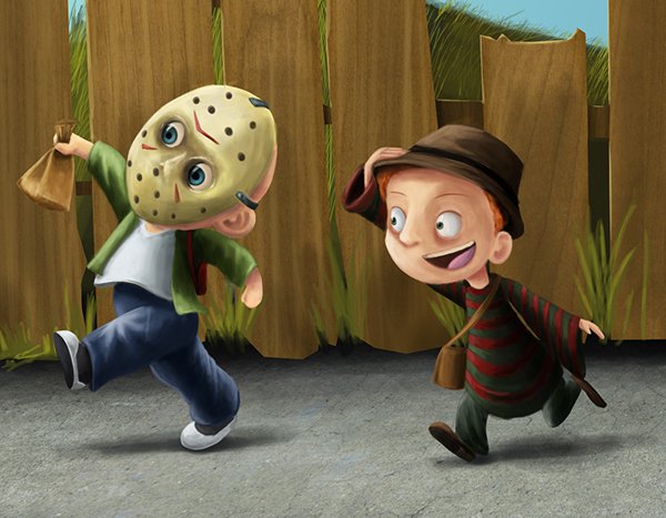 UndeadWalkingFS's tweet photo. Hey, Elmie!
Q: How does Jason laugh?
A: Ha ha ha ha
(ch ch ch ch)
Made that one up myself! https://t.co/k3FLESpnFb