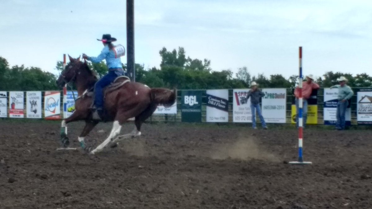 We found our first rodeo just before we hit South Dakota!