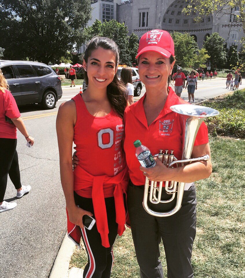 lbeard13's tweet photo. Proud daughter moment❤️ O-H https://t.co/GksWTsH8Tv