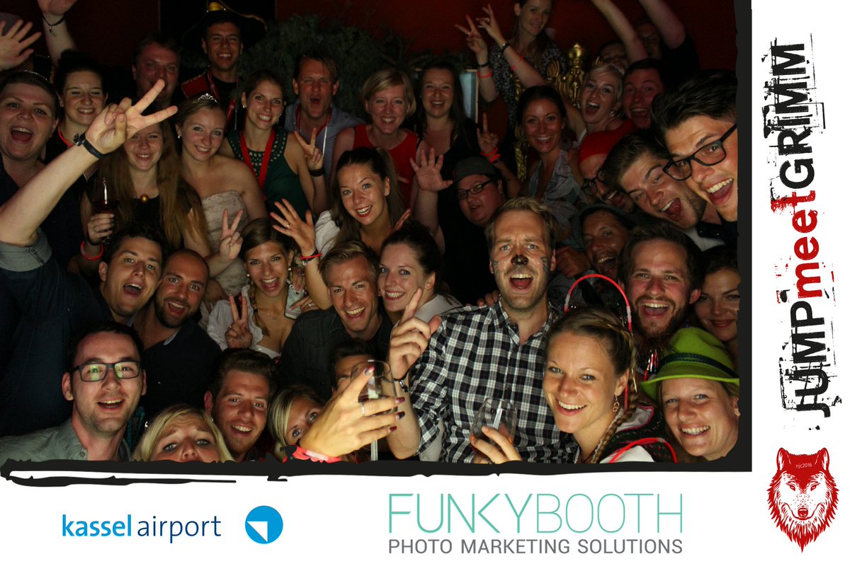 ...und sie feierten zusammen bis an ihr Lebensende! @funkyboothde #njc2016 #marketingfairyland