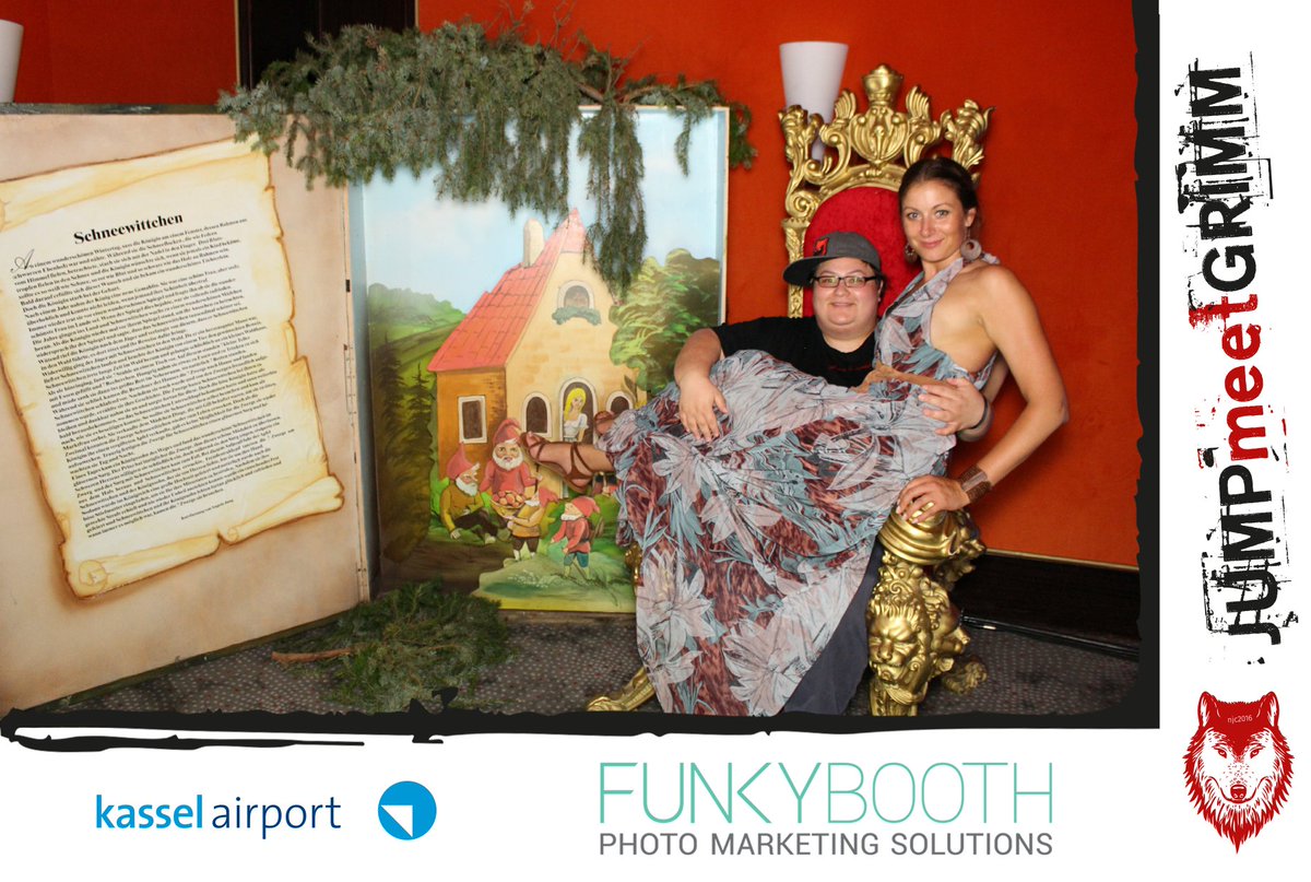 ...und sie feierten zusammen bis an ihr Lebensende! @funkyboothde #njc2016 #marketingfairyland