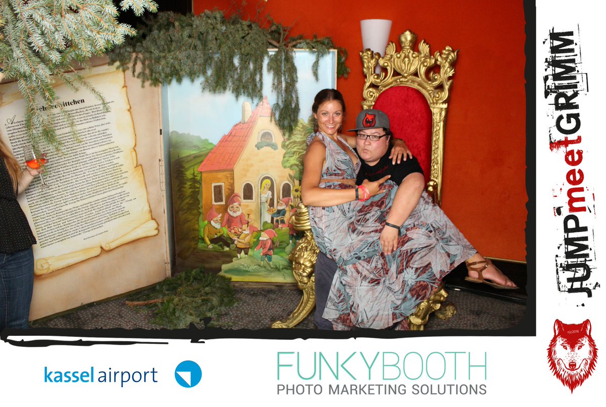 ...und sie feierten zusammen bis an ihr Lebensende! @funkyboothde #njc2016 #marketingfairyland