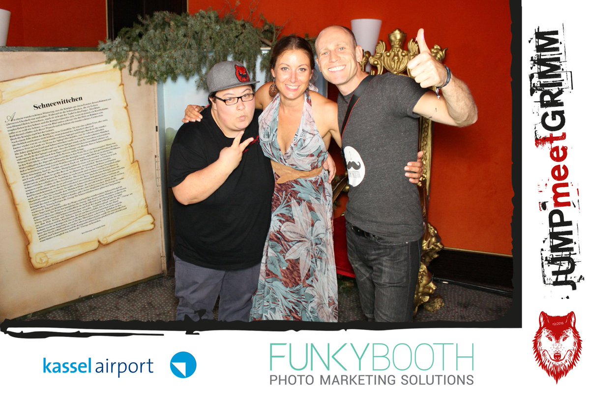 ...und sie feierten zusammen bis an ihr Lebensende! @funkyboothde #njc2016 #marketingfairyland