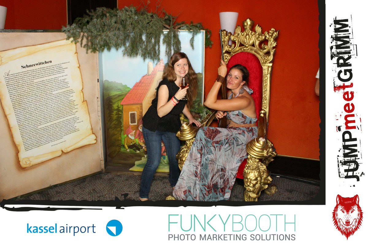 ...und sie feierten zusammen bis an ihr Lebensende! @funkyboothde #njc2016 #marketingfairyland