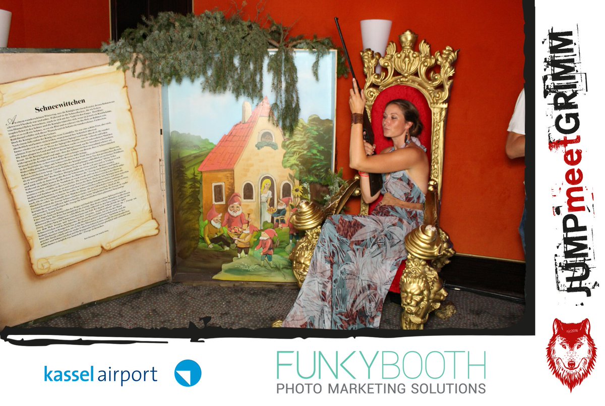 ...und sie feierten zusammen bis an ihr Lebensende! @funkyboothde #njc2016 #marketingfairyland