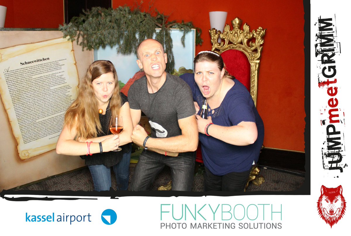 ...und sie feierten zusammen bis an ihr Lebensende! @funkyboothde #njc2016 #marketingfairyland