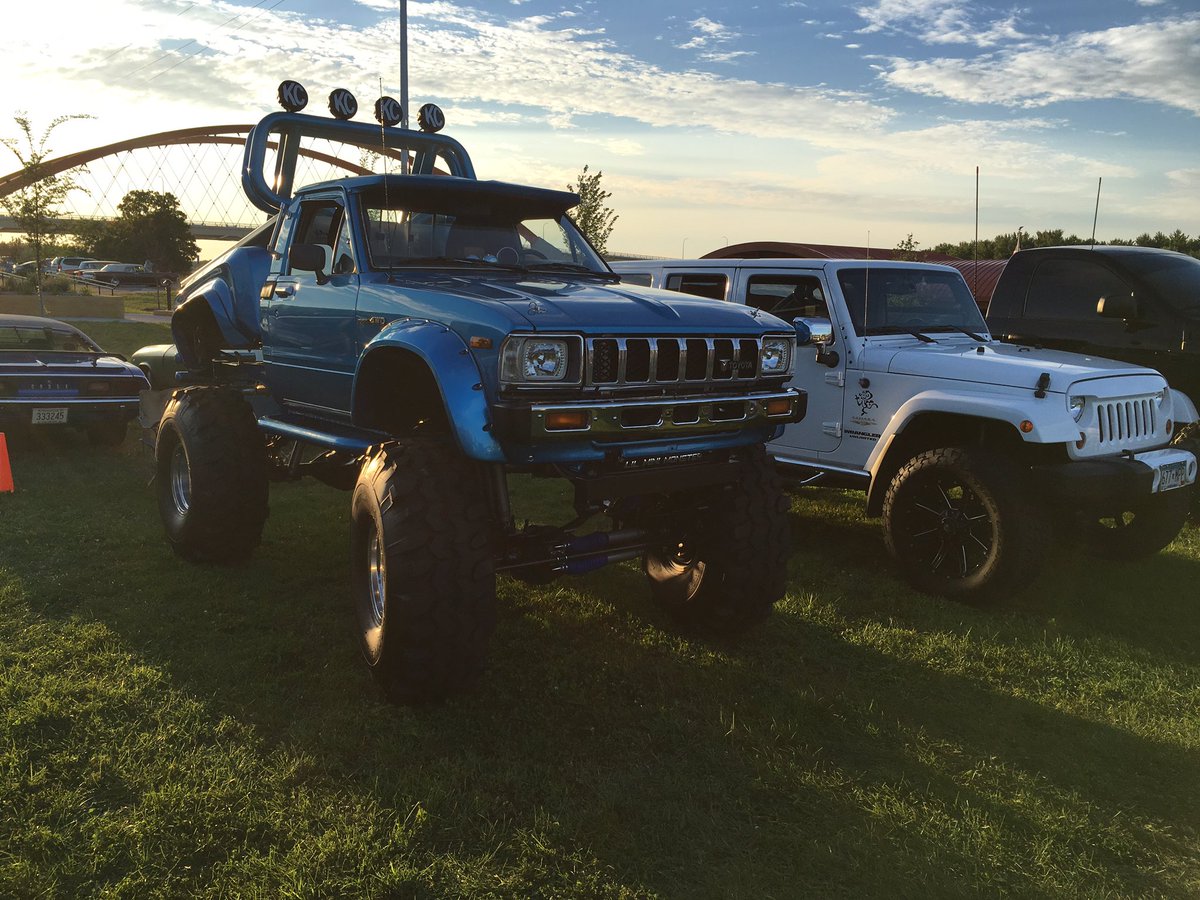 mn4wda's tweet photo. More trucks at the Hastings Car Show https://t.co/fyrmTzYGFl