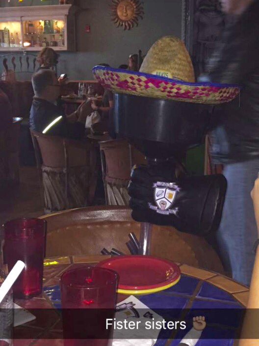 FisterSisters7s's tweet photo. The #fist does @juliosbarrio for @KenzDoughty's #birthday! #uberfist #whyteave #yeg @UBERFIST https://t.co/uFT6JPlmr5