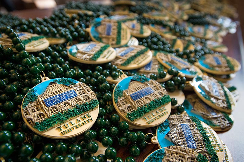 Tulane's tweet photo. Convocation is a celebration of all things #Tulane with a sweet shot of #NewOrleans flavor https://t.co/v808iO8Kda