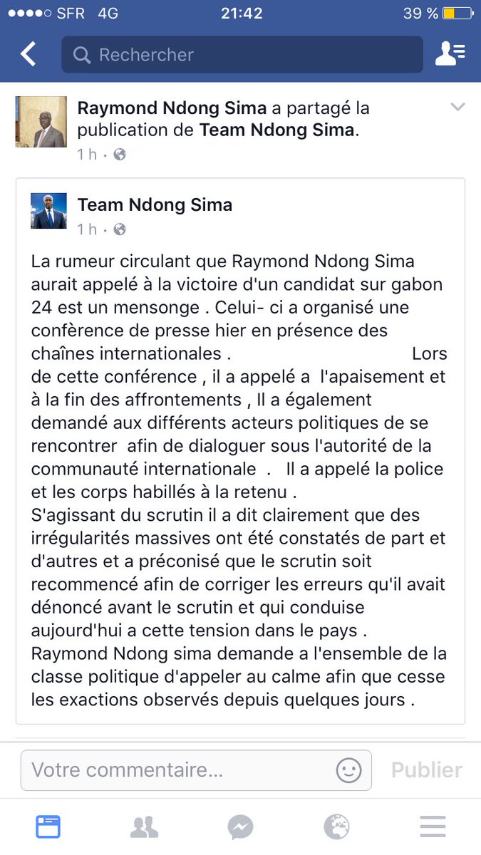 Assalablog's tweet photo. Même La Fontaine ne raconte pas autant de fables...Trop d'intox sur Ndong sima avec des sources plus que douteuses.. https://t.co/YG4M69roJg
