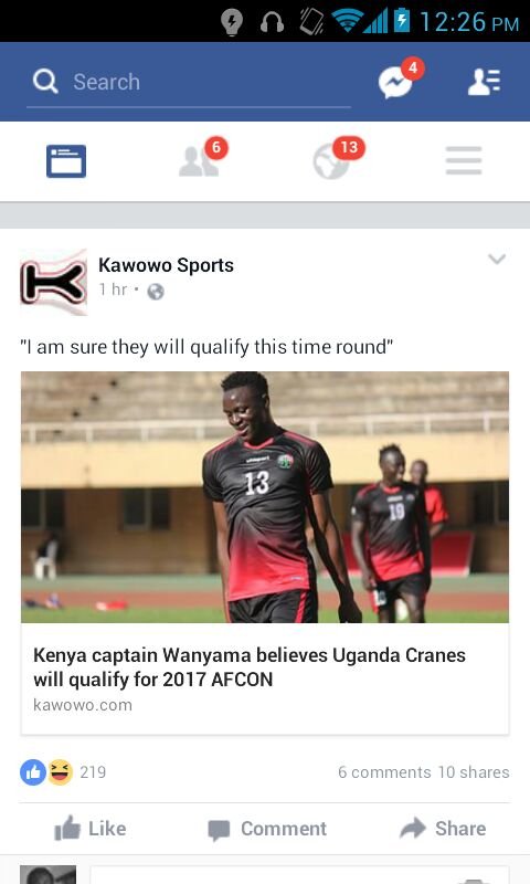 africanrahman's tweet photo. Yes Kenyans predicted Uganda as the #AFCON 2017 winner so Lets support it Tomorrow 04/09/16 #UGACOM https://t.co/ca7rlpiUWl