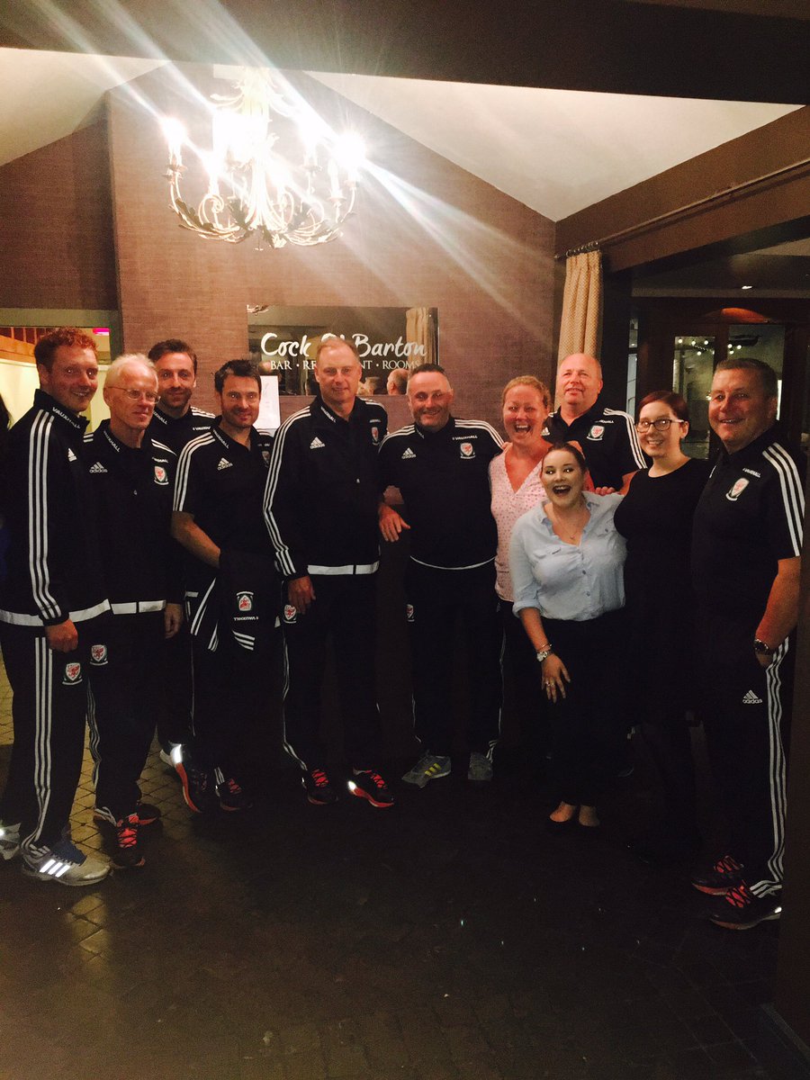 CockOBarton's tweet photo. A visit from the Welsh under 21s football team @FAWales #TogetherStronger #cob https://t.co/hzLzdBAJ2c