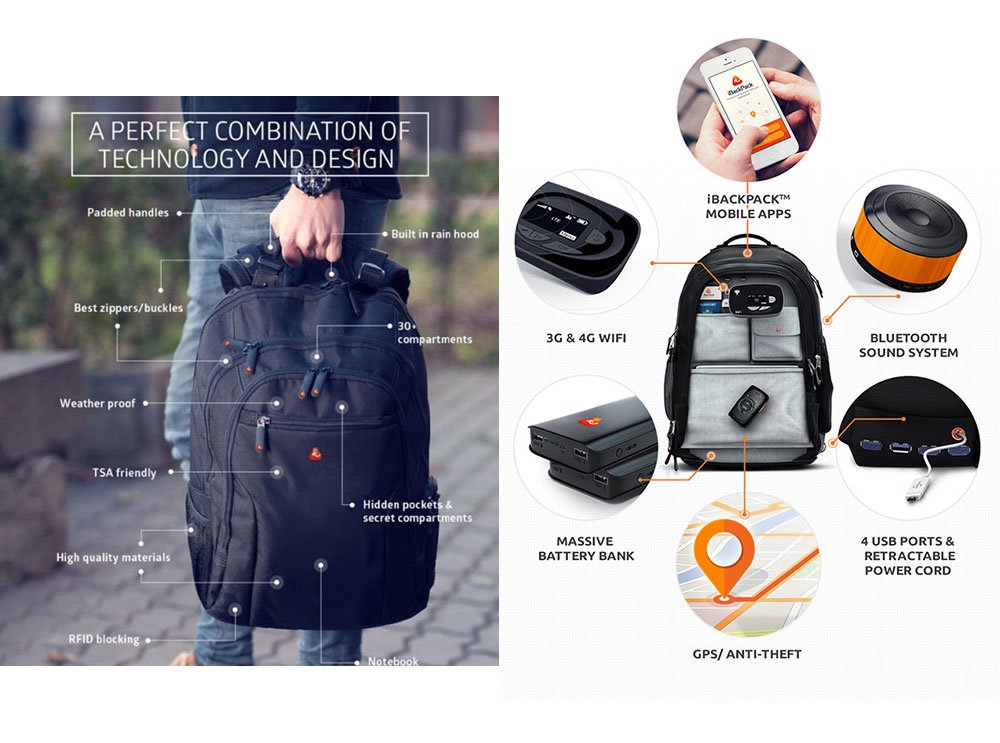 Tecnologia21com's tweet photo. #iBackPack, la mochila #geek con #WiFi y baterías integradas: https://t.co/yR4qDGJfqN #noticias #tecnología https://t.co/63aUzsz3Xc