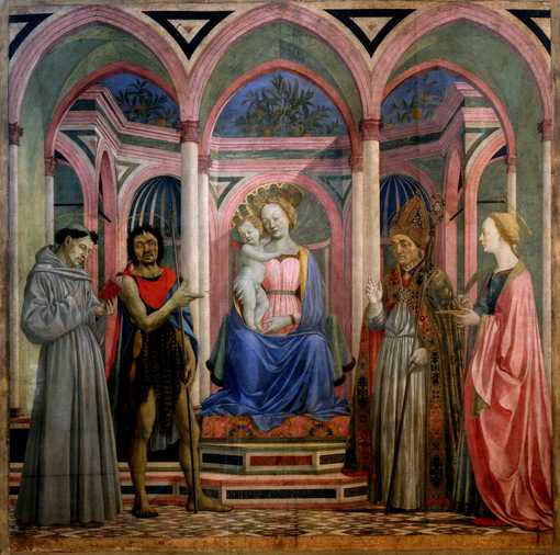 franceculture's tweet photo. "La perspective est magistrale: le point de fuite est situé dans l'entrejambe de la Vierge" https://t.co/JSSqij5Ld5 https://t.co/UW4uxGoZJv