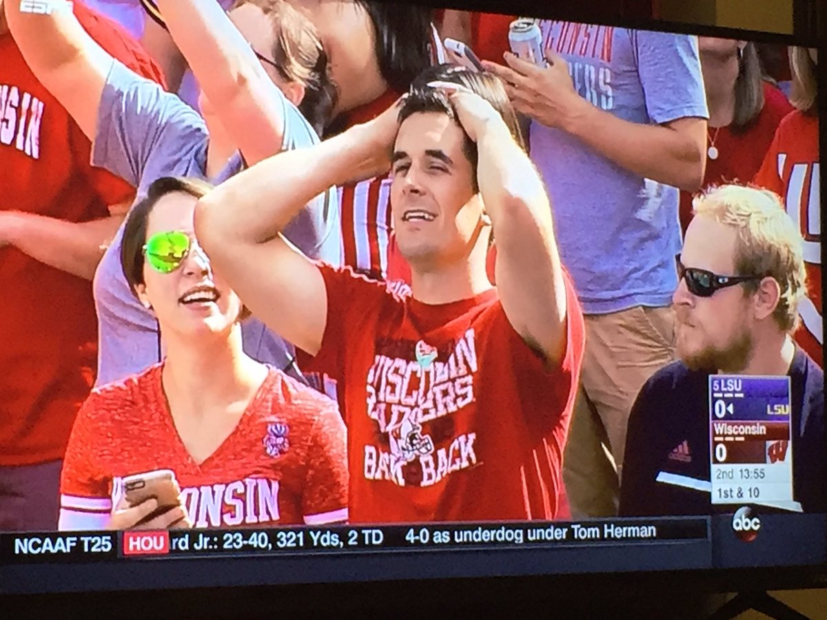 cfbczar's tweet photo. #defeatcobra strikes early #LSUvsWISC https://t.co/IyN5Lvsw88