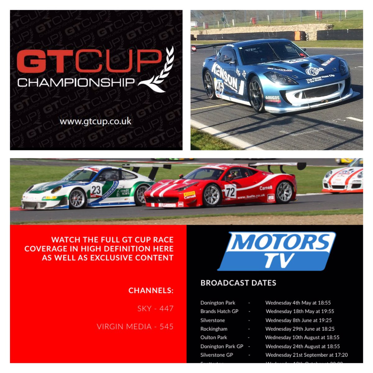 goodsyaces's tweet photo. Debut in the @GTCUP next weekend with @Amigomsport Can't wait to drive the @GinettaCars GT4 G55 https://t.co/tRyEnVfZks