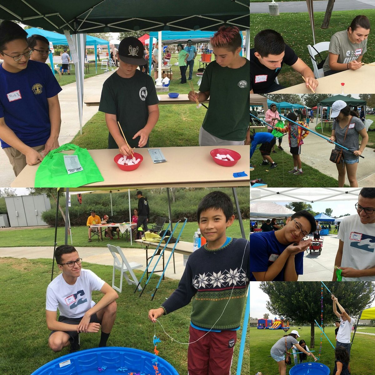 interactrc's tweet photo. First #volunteering event of the year went  spectacular! 😁 We had a blast helping out  kids! 
💙 #InteractRC 💛 https://t.co/BZrzJIVSTo