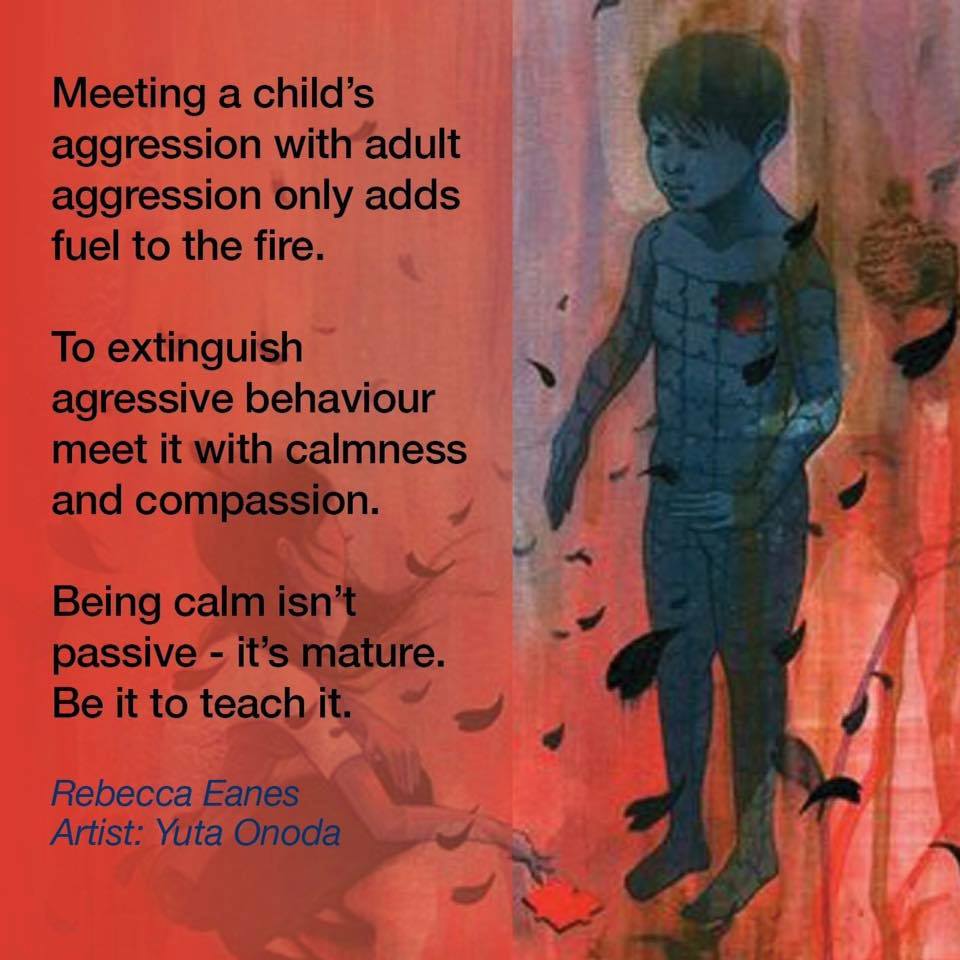 Self_Reg's tweet image. Calm, caring compassion is what a child in a stress "storm" needs from us. #SelfRegInAction via @EvolutionParent