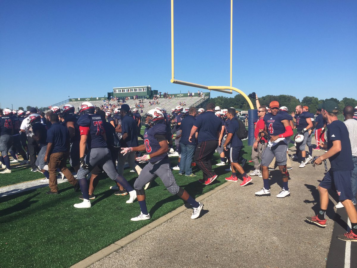 MUEventServices's tweet photo. John Iacucci with the winning touchdown!!!! Malone with the win! https://t.co/mK4CIHHkH3