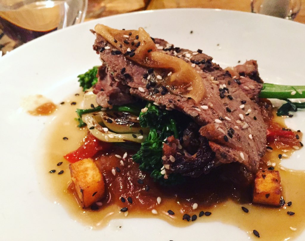 SquareMeal's tweet photo. Fantastic evening at the Fusion Funk pop up supper tonight from @AFKitchenpopups. That wagyu beef 👌#foodie https://t.co/WGapfI5iKz