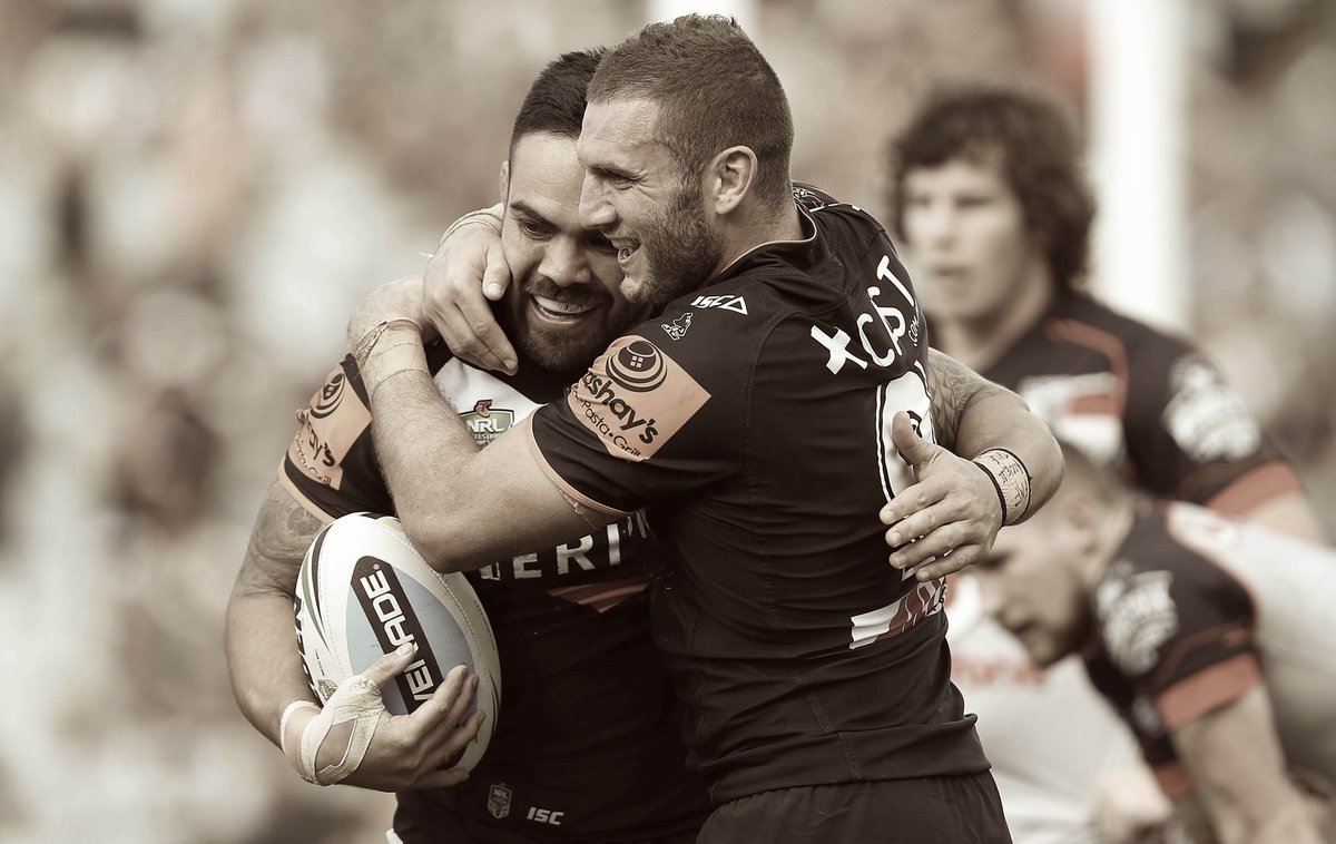 Debuted together.
— June 8, 2003, Leichhardt.

Farewelled together.
— September 4, 2016, Leichhardt.

#WinAsOne