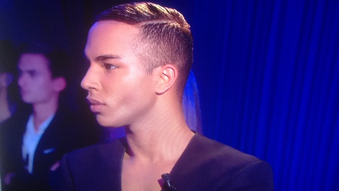 khloe_K_Queen's tweet photo. I admire and love him so much , watching you tonight ! @ORousteing ❤️ https://t.co/j8csTLqokY