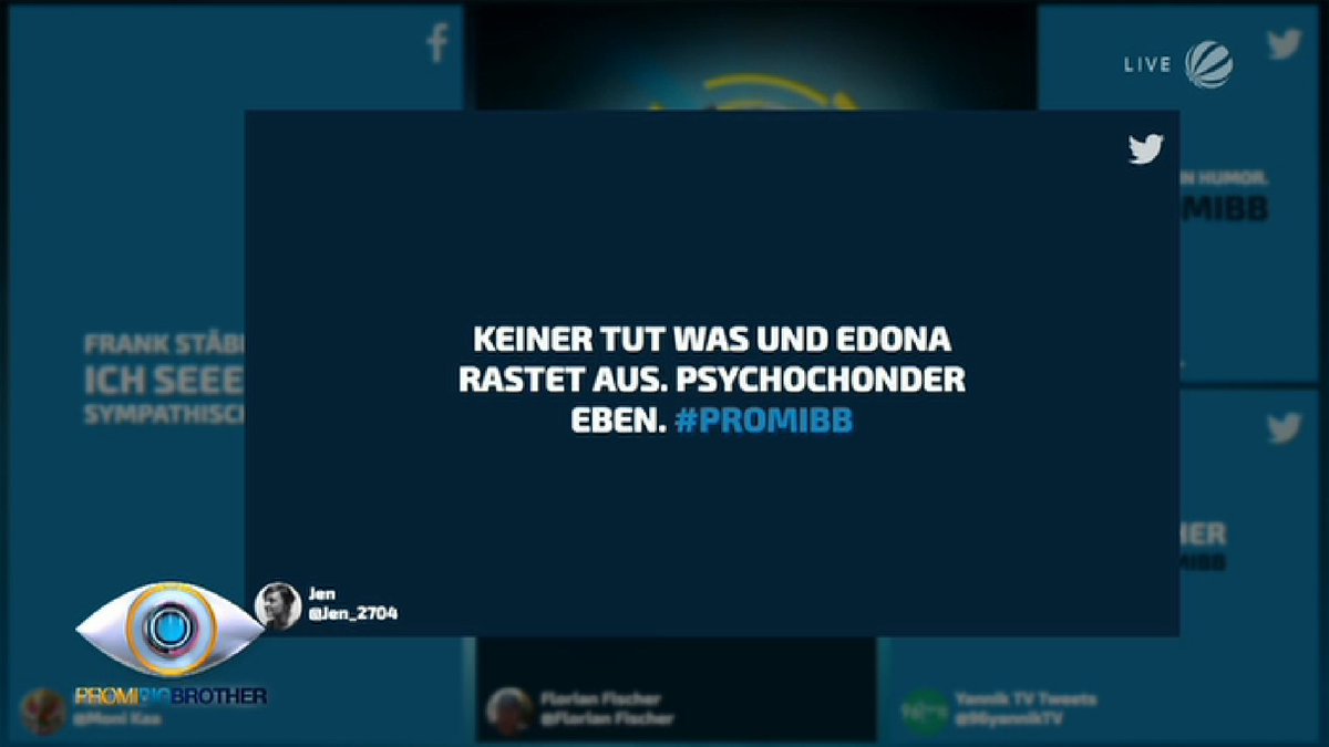 CallMeJennyJen's tweet photo. Mein Tweet war auf der #PromiBB-Wall. Ich habe alles erreicht. 😂😂
@Aaron_Troschke #WebLounge https://t.co/icO4wLA7Ei