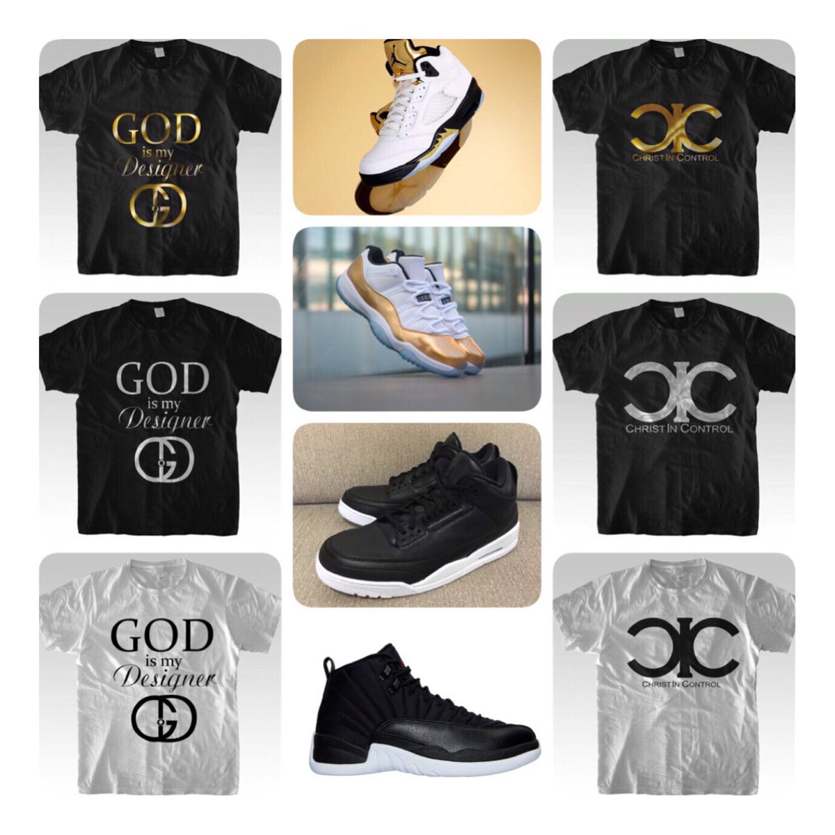 MRCLEAN81's tweet photo. PRE ORDERS! #GodIsMyDesigner & #ChristInControl T-Shirts. $20 MALE/FEMALE VNECK, CREW, TANK TOP. KID SHIRTS $15 https://t.co/roqvS8JXTq