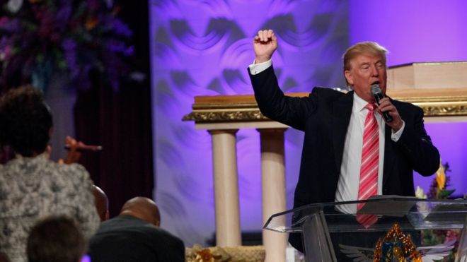 #DonaldTrump brings message of unity to black church in Detroit bit.ly/2c31N4n?utm_me… https://t.co/XZmtMM9M9V